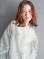 カンナ(Canna)&nbsp;くびれ/センターパート前髪/ミディアム/髪質改善/20代30代40代