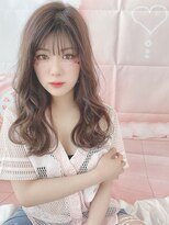 マーリャヘアー(mallia hair) くびれレイヤーセミロングスタイル