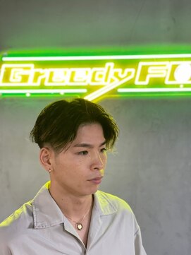 グリーディーフォックス 代々木(Greedy FOX) かき上げヘア/サイドパート/韓国マッシュ/フェードカット/代々木
