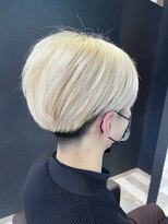 リオリス ヘア サロン(Rioris hair salon) ツーブロックマッシュ×ホワイトブロンド