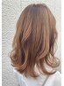 【ゆるふわ仕上げ】ナチュラルパーマ+デザインカット　￥8800