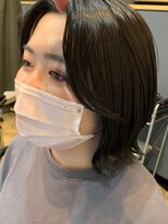 アルター(aL ter) 前髮センターパート×アッシュグレー