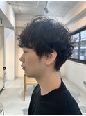 メンズパーマ ニュアンスパーマ マッシュパーマ