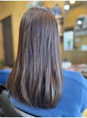 切りっぱなしロング