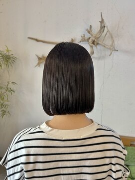 シーバイサイン(sea by Sign) ぷつっとボブ/暗髪