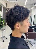 スパイキーショート/波巻き/ハイライト/マッシュパーマ/ウルフ