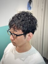 リバティシェアバーバー 銀座(LIBERTY SHARE BARBER) ハードスパイラルパーマ