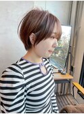 マッシュショート　似合わせ小顔カット　髪質改善