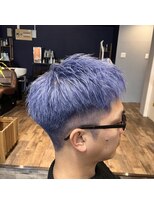 スカイフィールドヘアー(SKY FIELD HAIR) アップバンクショート×ダブルカラー