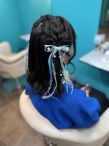 リエラ 新宿(RIERA)&nbsp;編み込みMIXハーフツイン