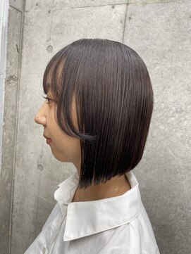 プリンシペ(PRINCIPE) バッサリカットと縮毛矯正♪