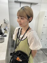 リアン バイ キートス(Lien by kiitos) 簡単スタイリング!!丸みショートヘア/似合う前髪カット