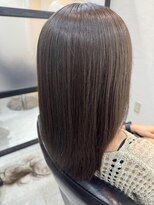 エヌ 北千住(N)&nbsp;カット+艶カラー+低負担縮毛矯正+TOKIOインカラミトリートメント