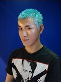 10代20代メンズブリーチイージーパーマメンズサロンパーマ眉毛