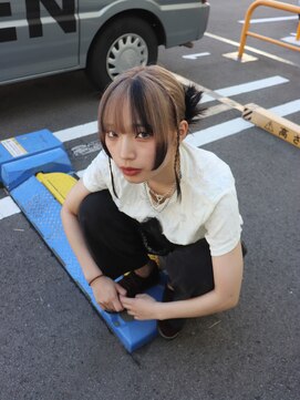 ヘアサークルジープ 千舟町店(hair circle geep) y2kデザインカラー