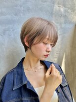 ナンバー 六本松(Number)&nbsp;ミルクティーベージュ×ショート