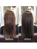 髪質改善ストレート