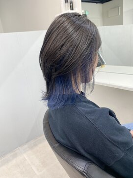 オル('olu) インナーネイビーブルーウルフ