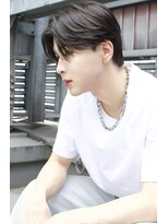 リコ ヘアアンドリラクゼーション 名駅店(LICO HAIR＆RELAXATION)&nbsp;韓国シースルーセンターパート　名古屋駅/名駅/メンズ