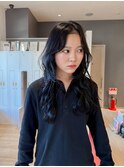 韓国風レイヤー×ブルーブラック