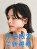 【カット無し★月1メンテ♪】根元カラー+ケアTr(白髪染め◎ )￥5720→￥4400