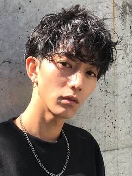 フィフス 原宿(fifth) ツイストスパイラルパーマ波巻きパーマシャドウパーマ黒髪原宿