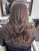ベルヘアーデザイン 堺東(Belle hair Design)&nbsp;レイヤーカットグレージュアディクシーカラーベージュカラー堺東