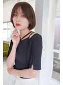 ANGELICA 韓国風ヘア　コリアンヘア　顔まわりレイヤー