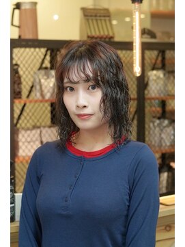 チックタック モーガン エアライン(TICK-TOCK MORGAN airline) 【MORGAN】ボブ×パーマ