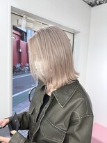 エゴ 池袋(EGO) 10代20代30代外国人風ボブブロンドヘア