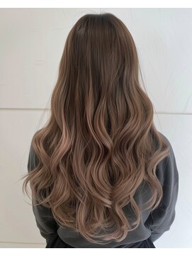 リトバイトゥルークリエイション 大宮(Re:to by True Creation) 【大人可愛い】ピンクベージュ×艶カラー