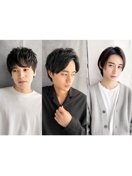 【眉カット付★男性限定クーポンあり】最新カジュアル～ビジネスシーンまで幅広くご対応致します！