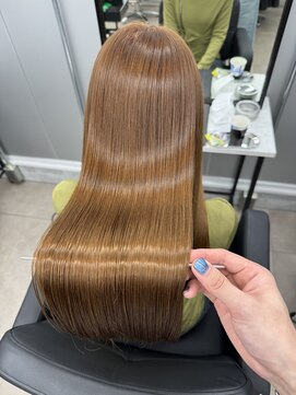 【CYNTHIA/MAKOTO】髪質改善/ブルーブラック/ダークグレージュ