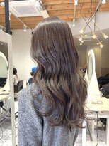 トマト(TOMTO)&nbsp;【AYUKA】チョコレートブラウン_艶カラー_ロング