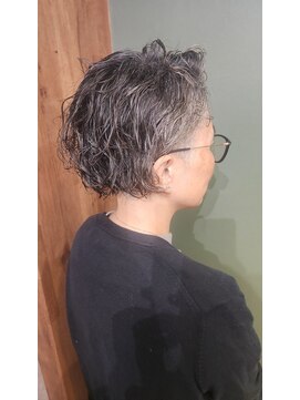アンジュール(Anjoule) 刈り上げパーマ【Anjoule/本厚木】