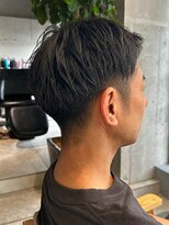 キリ 逗子(kiri) 逗子葉山アップバングメンズショートスパイキーショート眉毛R138