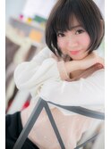 知性が光る”優等生風”ボブ【miq 日暮里】