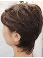 ラポート(Rapport)&nbsp;ヴィンテージグレーカラーで小顔補正立体カット♪
