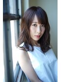 濡れ感★重過ぎないアイラインロブ