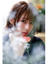 マロウ(mallow)&nbsp;《花屋併設》サンドーベージュ@20代30代40代@ハイライト