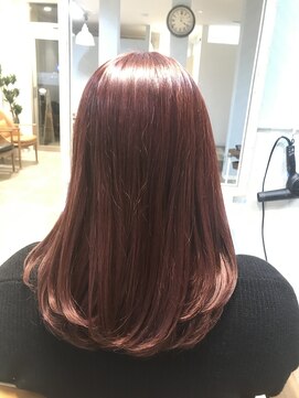 アクロス ヘアーデザイン 溝の口店(across hair design) チェリーピンク