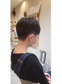 【垢抜け】ハンサムショート小顔ツーブロック