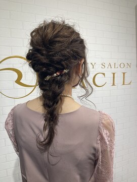 ラシル バイ レストプラス(racil by rest plus) パティースタイルは人気のダウンスタイルで◎