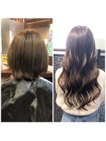 レヴェリー(REVERIE)&nbsp;#プルエクステ#ヘアカラー#大変身