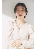 小顔かわいい/透明感ベージュ/マッシュ【新宿/新宿駅】