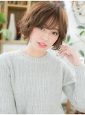 大人かわいいAラインゆるふわ前下がりボブa志木20代30代40代50代