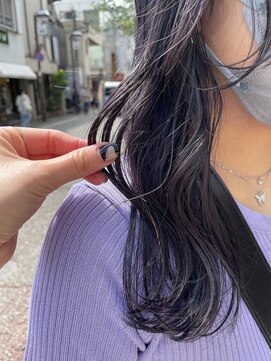 デイジー(Daisy) 天神 大名 ラベンダーグレー 顔周りカット