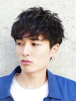 フィフスワン(fifth one)&nbsp;メンズマッシュパーマニュアンスパーマスパイラルパーマ刈り上げ