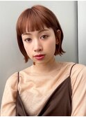 小顔カット 外ハネボブ 20代30代40代