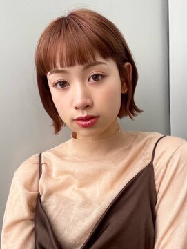 シーバイトリコ 市川(SEA by tricot) 小顔カット 外ハネボブ 20代30代40代